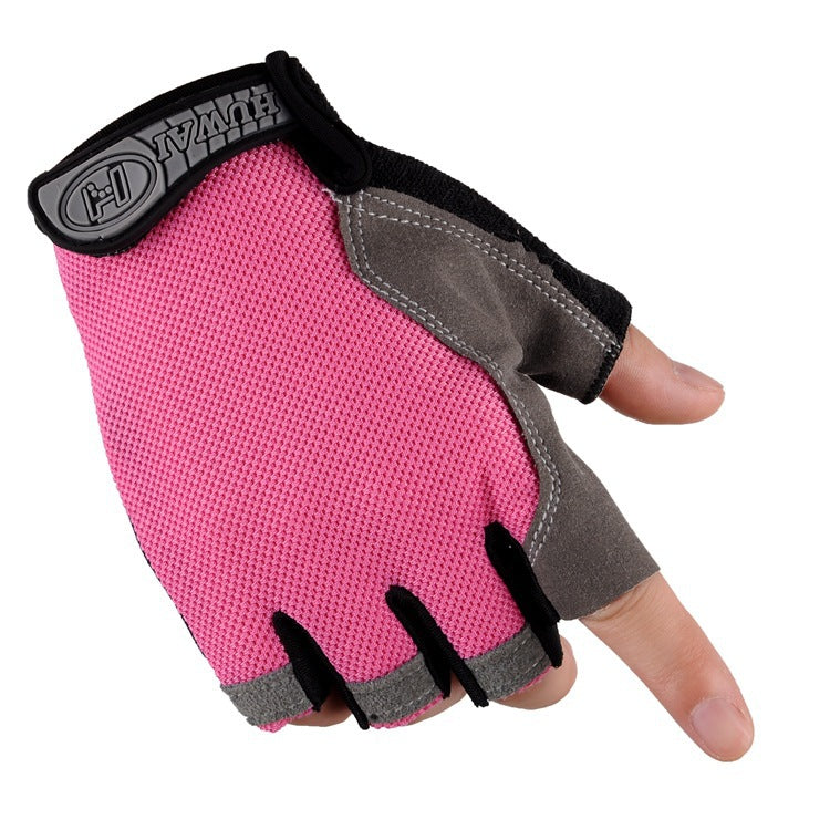 Fitness gloves half finger summer men's and women's barbell non-slip wear-resistant spinning cycling gym training A01W