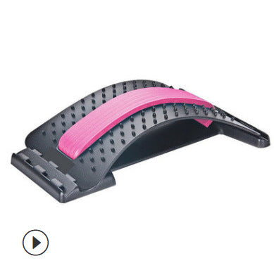 Lumbar soothing device lumbar massager indoor fitness equipment lumbar support stretching traction factory