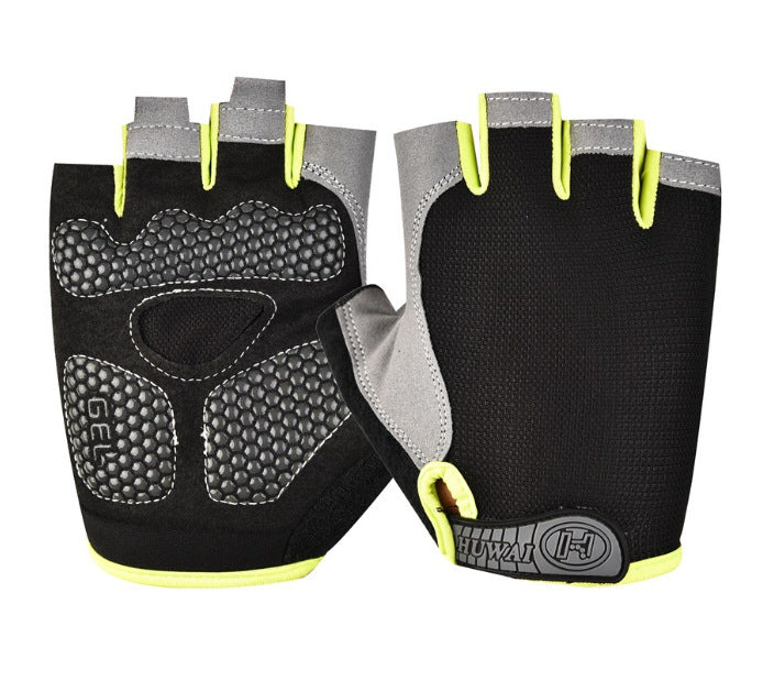Fitness gloves half finger summer men's and women's barbell non-slip wear-resistant spinning cycling gym training A01W