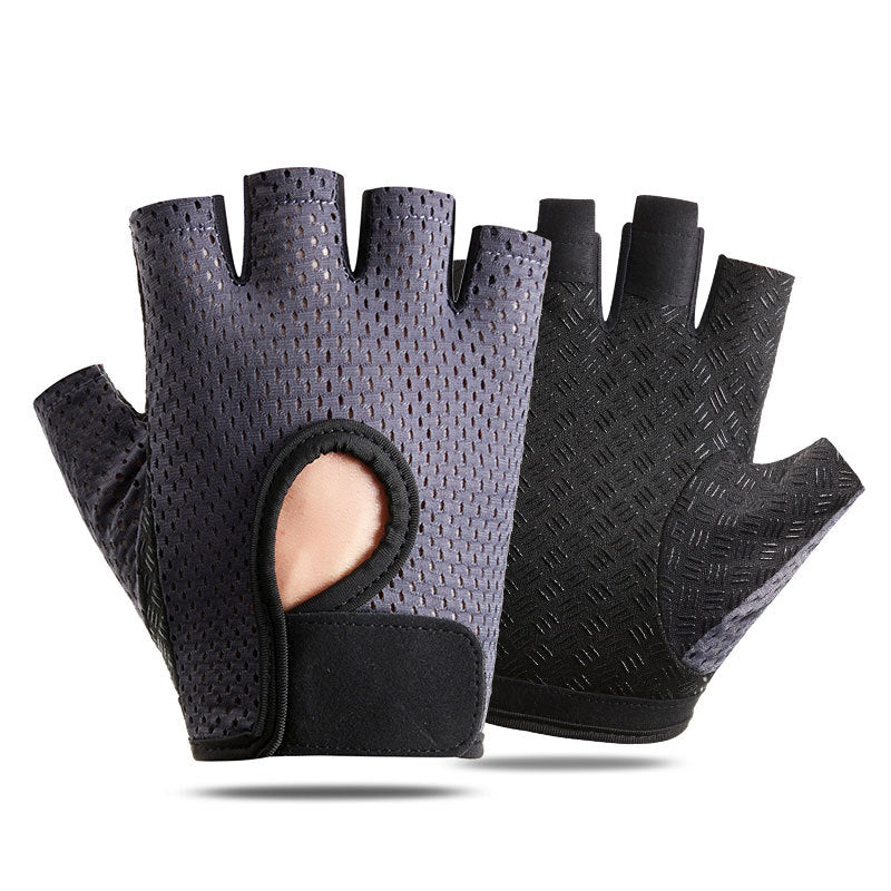 Fitness gloves half finger summer men's and women's barbell non-slip wear-resistant spinning cycling gym training A01W