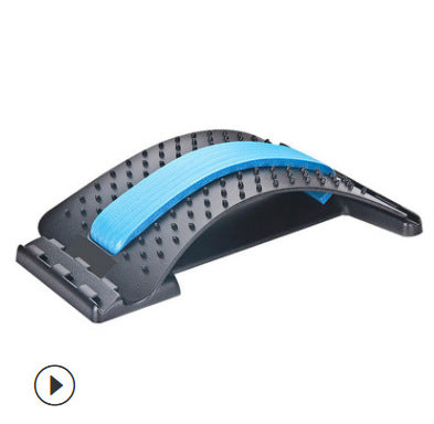 Lumbar soothing device lumbar massager indoor fitness equipment lumbar support stretching traction factory