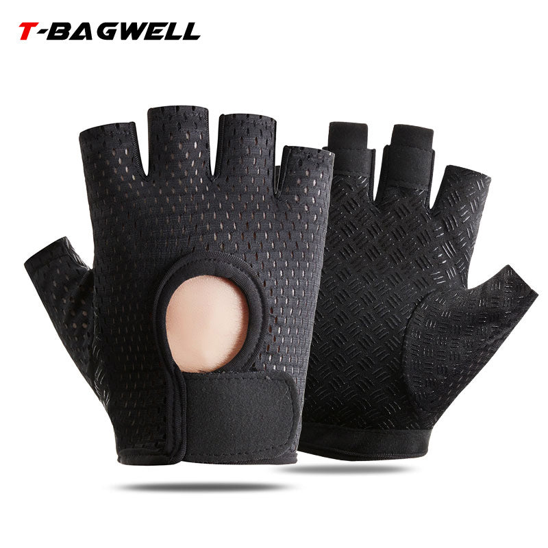 Fitness gloves half finger summer men's and women's barbell non-slip wear-resistant spinning cycling gym training A01W