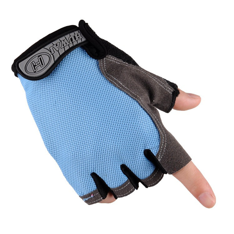 Fitness gloves half finger summer men's and women's barbell non-slip wear-resistant spinning cycling gym training A01W