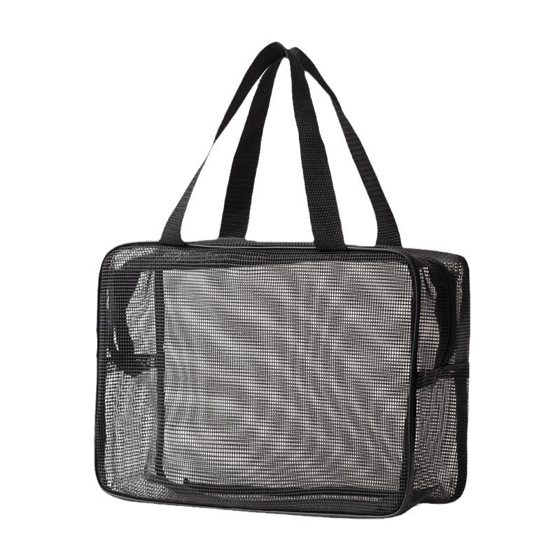 Mesh Bath Bag Bath Bag Hollow Out Bath Bag Large Capacity Bath Bag Portable Cosmetic Bag Drain Gym Bag Bags Bath Bag