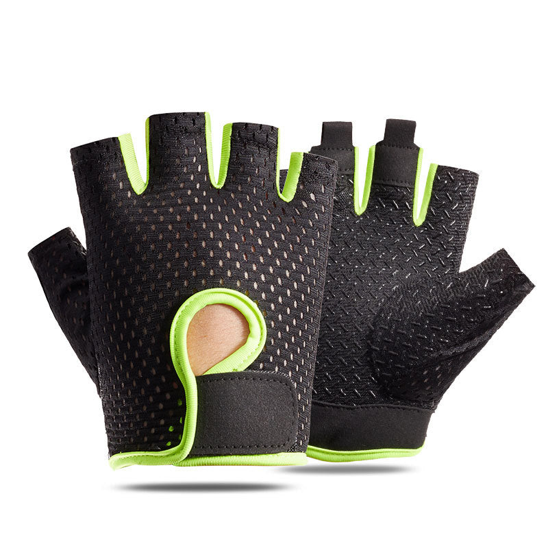 Fitness gloves half finger summer men's and women's barbell non-slip wear-resistant spinning cycling gym training A01W