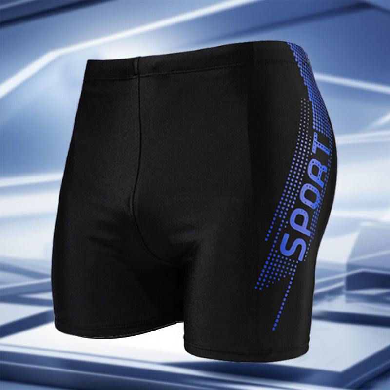 Swim Trunks Men's Anti-Embarrassment Men's Swimming Trunks Summer 2025 New Suit Quick-Drying Large Size Hot Spring Professional Swimming Equipment