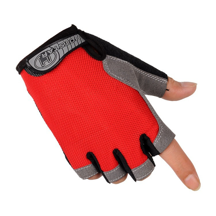 Fitness gloves half finger summer men's and women's barbell non-slip wear-resistant spinning cycling gym training A01W