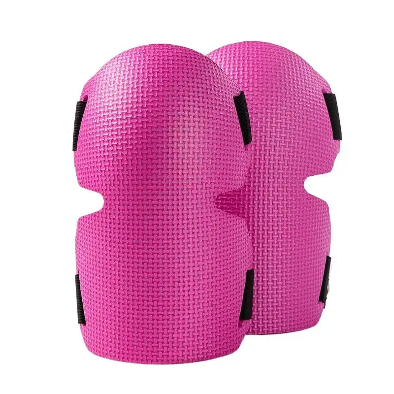 1pair Knee Protection Pad Labor Insurance Garden Knee Pads Thickened Wear-Resistant Knee Protectors with Adjustable Straps